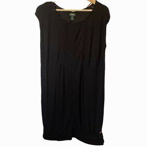 Roots Canada Womens Black  Sleeveless Mini Dress S